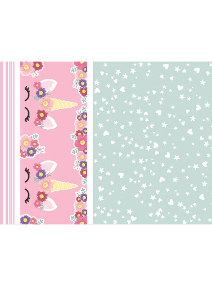 Nappe licorne - Unicorn Flowers