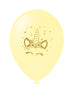 8 ballons licorne - Unicorn Flowers