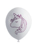 8 ballons licorne - Lovely Unicorn