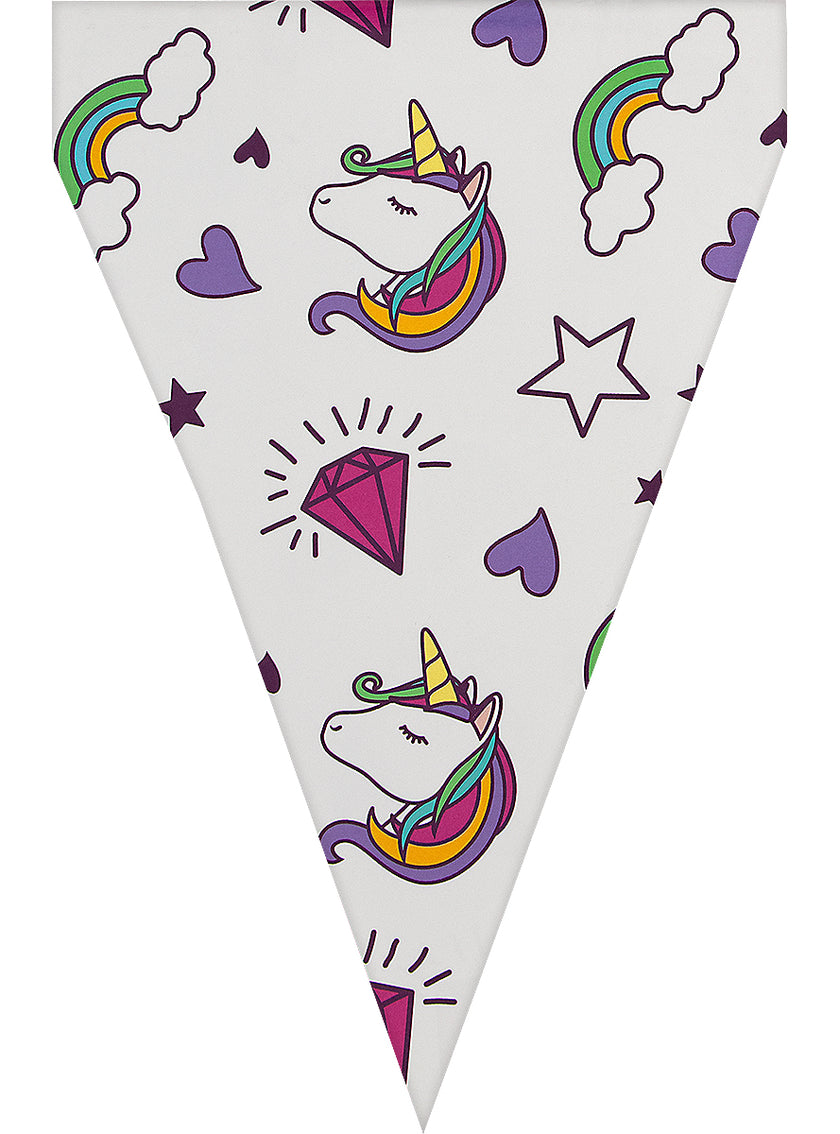 Guirlande à fanions licorne - Lovely Unicorn