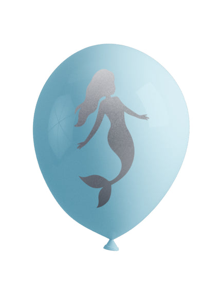8 ballons sirènes- Beautiful mermaid