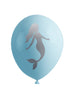 8 ballons sirènes- Beautiful mermaid