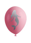 8 ballons sirènes- Beautiful mermaid