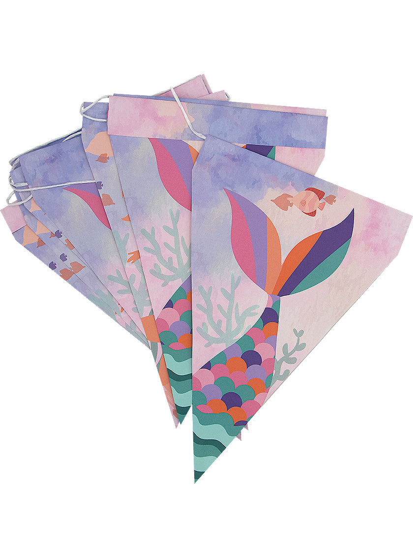 Guirlande à fanions sirènes - Beautiful mermaid