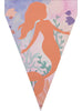 Guirlande à fanions sirènes - Beautiful mermaid
