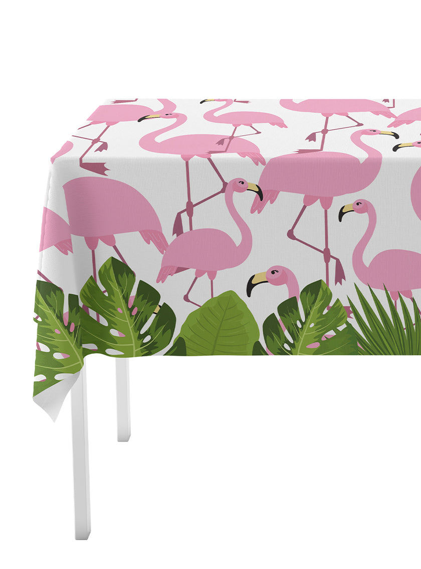 Nappe Flamant rose - Tropical flamingos
