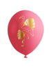 8 ballons Flamant rose - Tropical flamingos