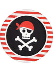 8 assiettes pirates (23cm) - Pirates Party