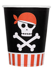 8 gobelets pirates - Pirates Party