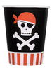 8 gobelets pirates - Pirates Party