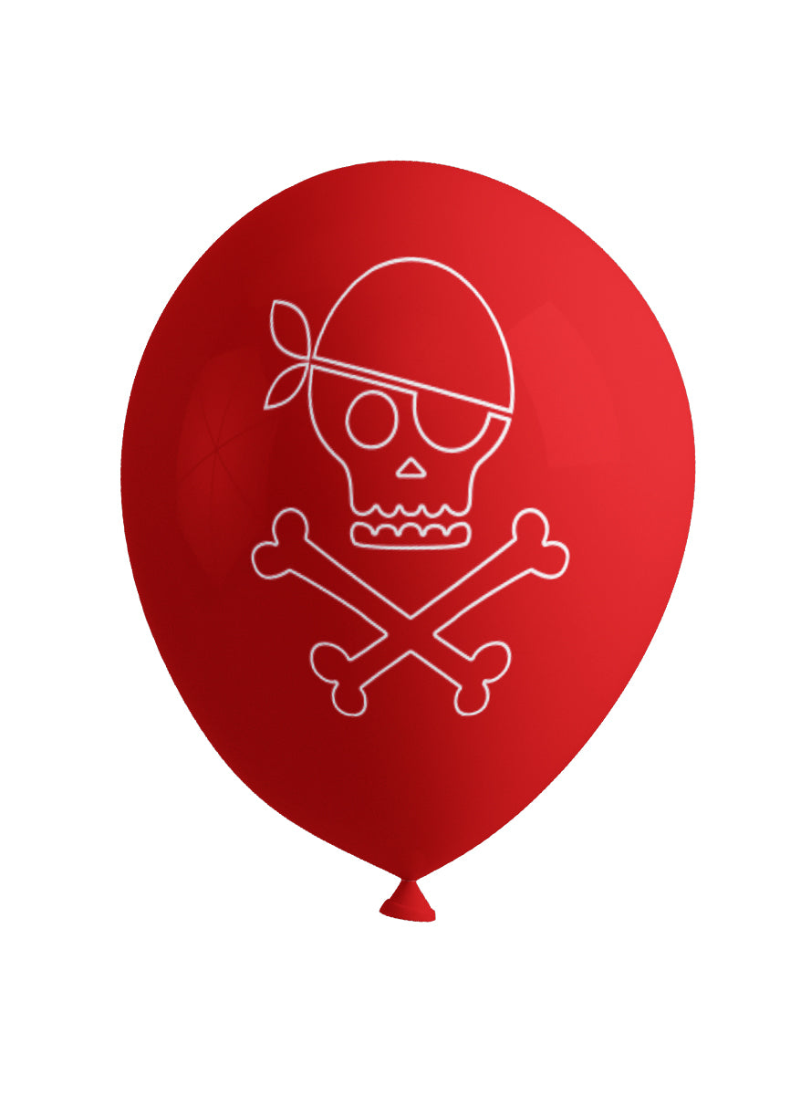 8 ballons pirates - Pirates Party