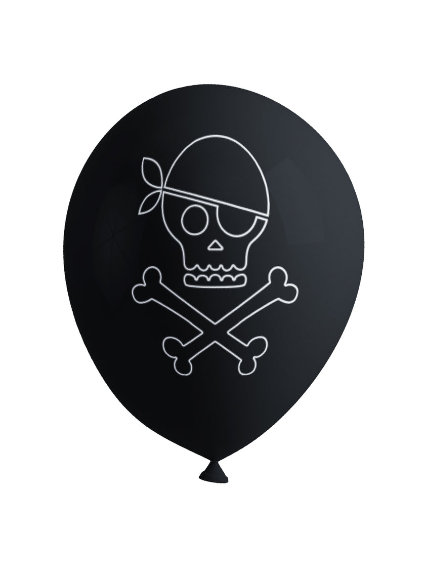 8 ballons pirates - Pirates Party