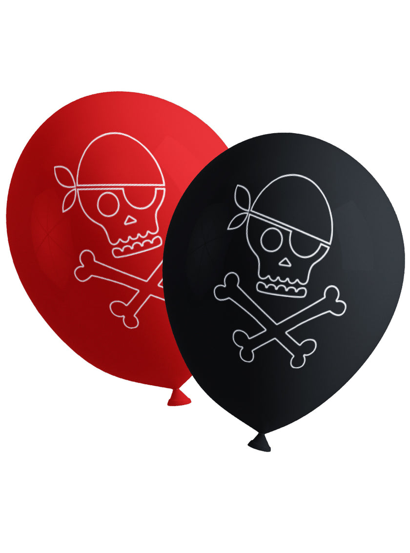 8 ballons pirates - Pirates Party