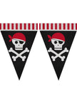 Guirlande à fanions pirates - Pirates Party