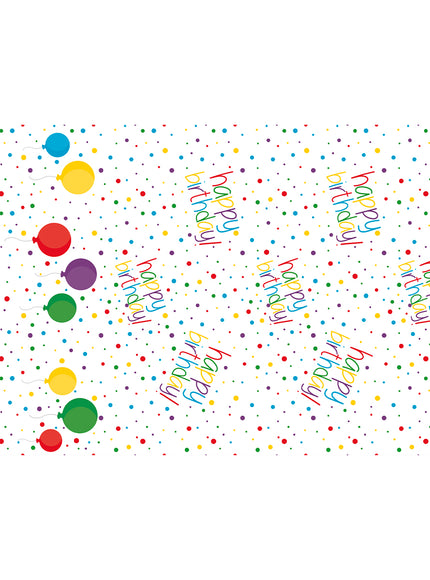 Nappe anniversaire - Happy Birthday