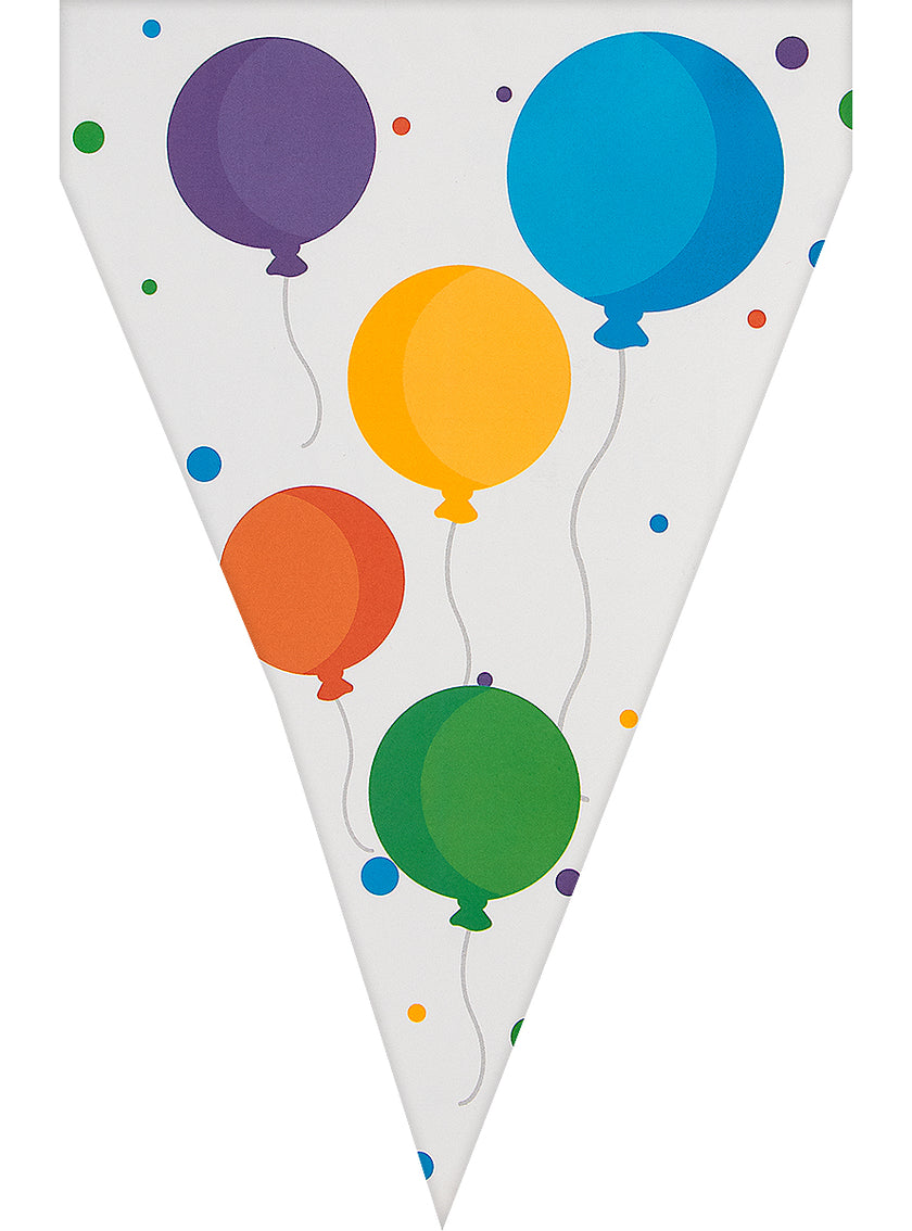 Guirlande à fanions anniversaire - Happy Birthday