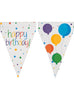 Guirlande à fanions anniversaire - Happy Birthday