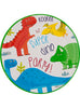 8 assiettes dinosaures (23cm) - Dinosaurs party