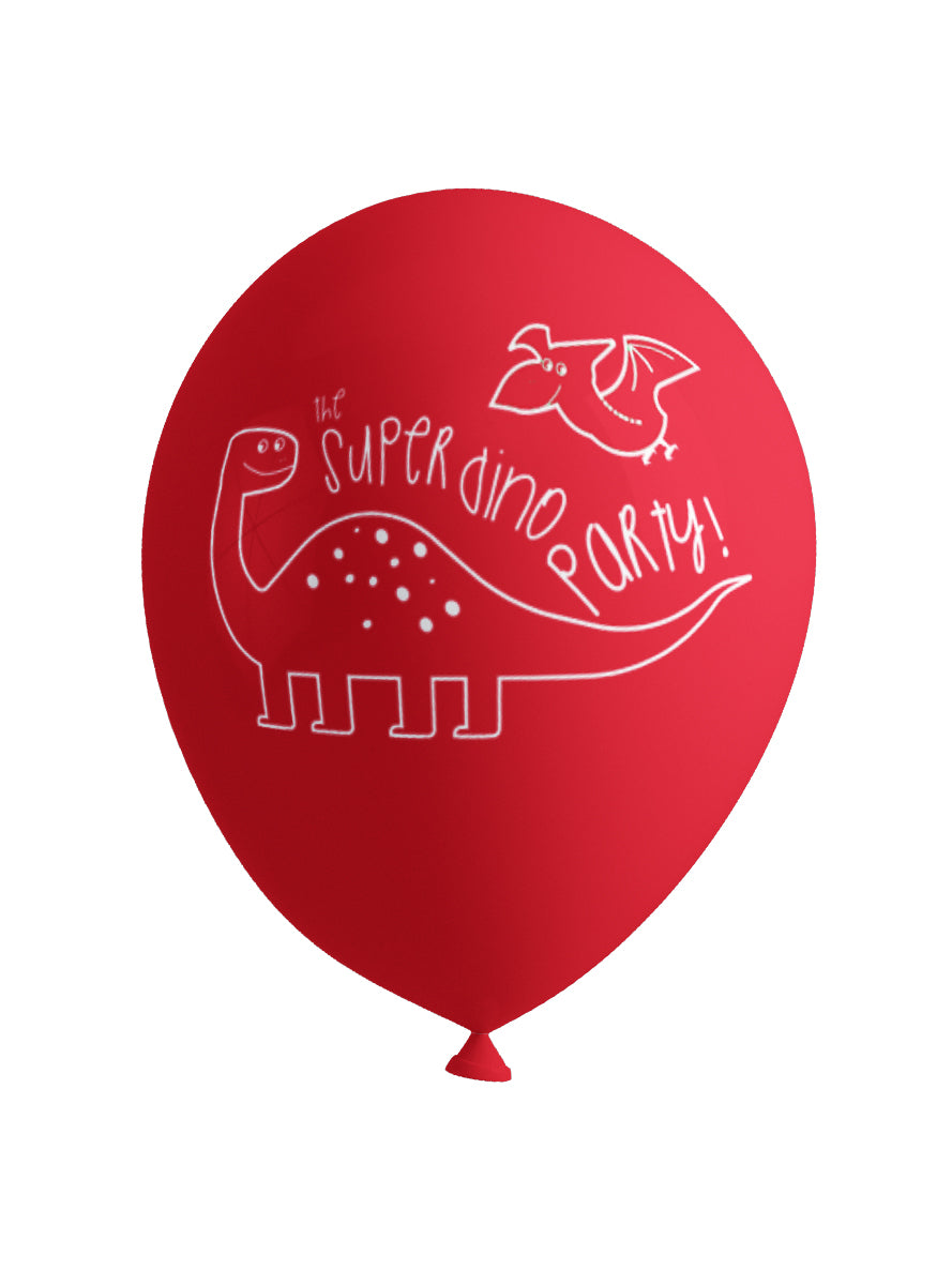 8 ballons dinosaures - Dinosaurs party