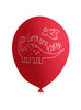 8 ballons dinosaures - Dinosaurs party