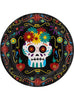 8 assiettes Catrina fête des morts (23cm) - Day of the Dead