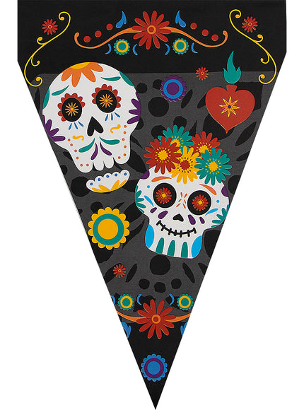 Guirlande à fanions Catrina fête des morts- Day of the Dead