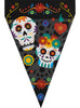 Guirlande à fanions Catrina fête des morts- Day of the Dead