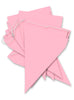 Guirlande à fanions rose clair - Gamme couleur unie