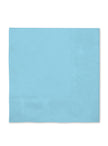 16 serviettes bleu ciel (33x33cm) - Gamme couleur unie