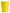 8 gobelets jaune - Gamme couleur unie