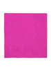 16 serviettes fuchsia (33x33cm) - Gamme couleur unie