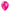 10 ballons fuchsia - Gamme couleur unie