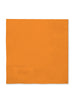 16 serviettes orange (33x33cm) - Gamme couleur unie
