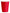 8 gobelets rouge - Gamme couleur unie