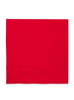 16 serviettes rouges (33x33cm) - Gamme couleur unie