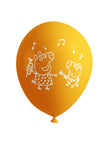 8 ballons Peppa Pig