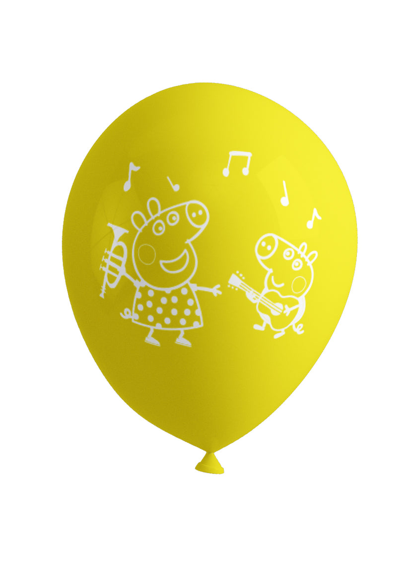 8 ballons Peppa Pig