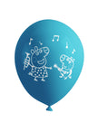 8 ballons Peppa Pig