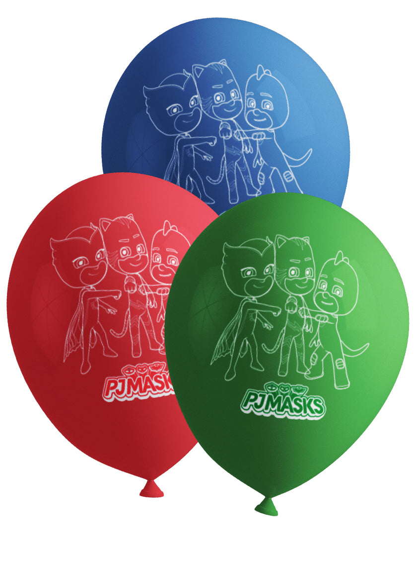 8 ballons Pyjamasques