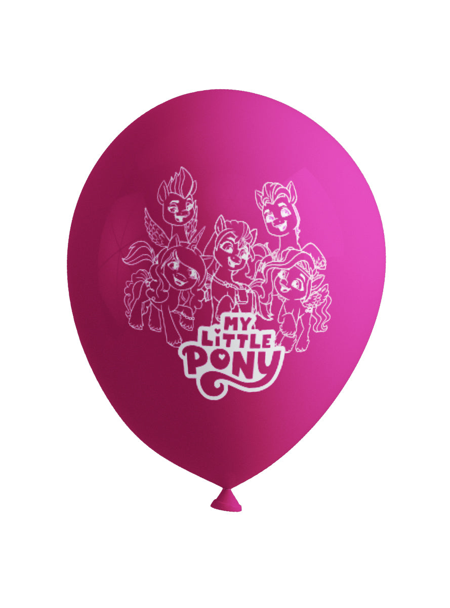 8 ballons My Little Pony