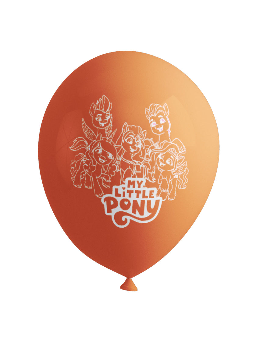 8 ballons My Little Pony