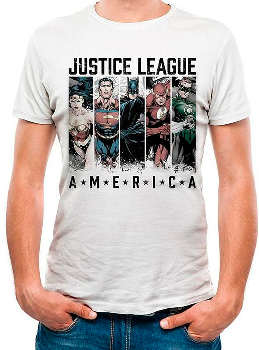 T-shirt Justice League adulte