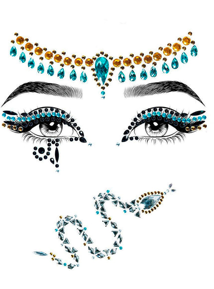 Autocollants visage Cléopâtre