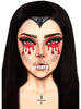 Autocollants visage Vampire