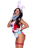 Body lapin du Pays des Merveilles
