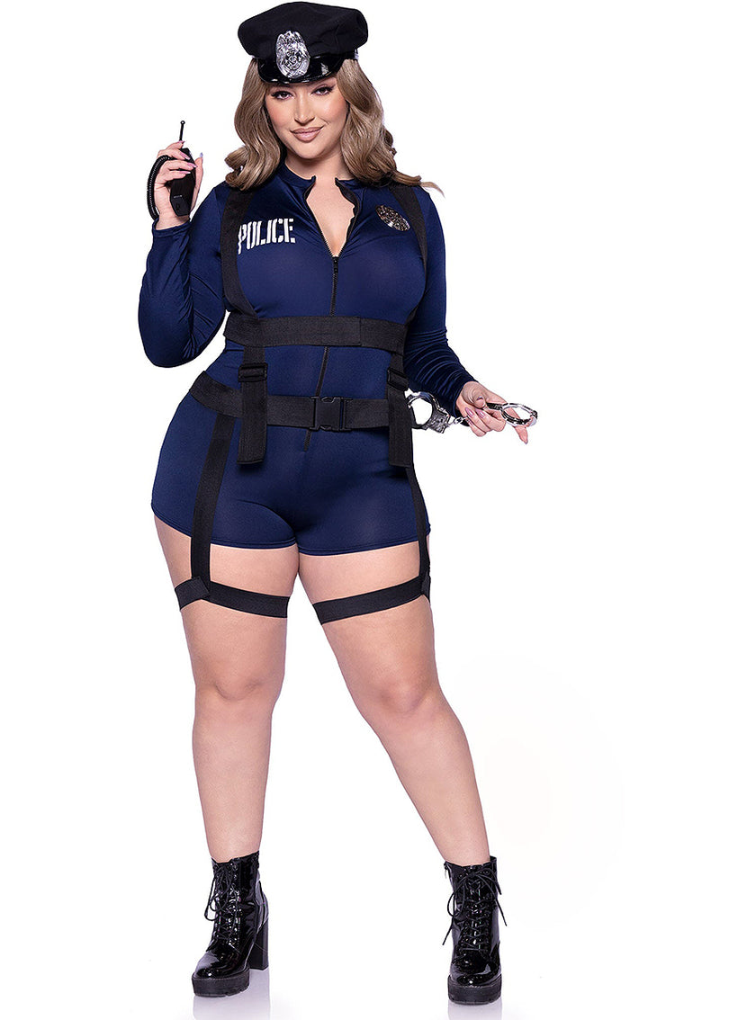 Déguisement police uniforme sexy femme grande taille