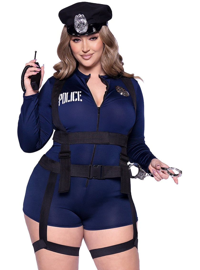 Déguisement police uniforme sexy femme grande taille
