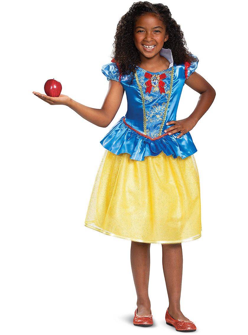 Déguisement Blanche-Neige deluxe fille