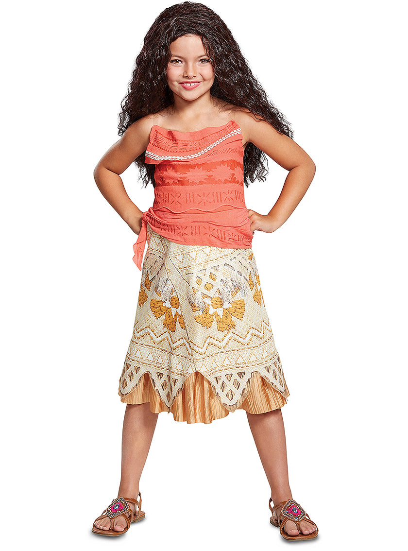 Déguisement Vaiana deluxe fille