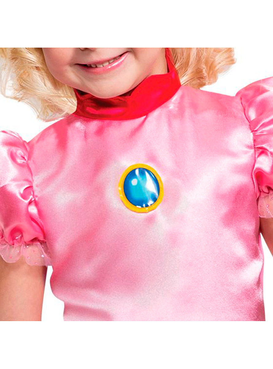 Déguisement Princesse Peach mini fille - Super Mario Bros
